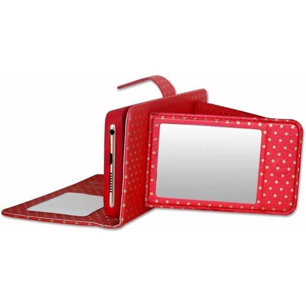 Smartphonefodral - PH26® - LG Neon Plus - Ekoskinn - Röd - Semi-hård
