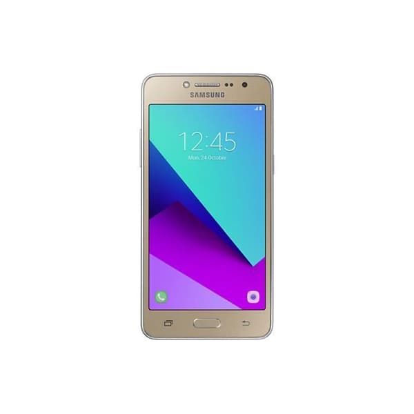 Samsung Galaxy GRAND PRIME PLUS G532 Dedikerat svart folioskydd med läderliknande fönster med synliga sömmar av PH26®