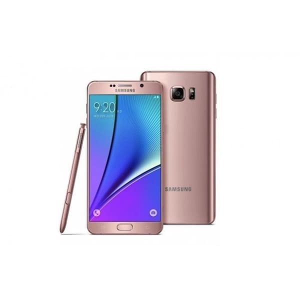 Samsung Galaxy Note 6-7 Dedikerat svart folioskydd med läderliknande fönster med synliga sömmar av PH26®