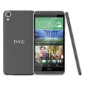 Miniatyrbild 4 av 4: HTC DESIRE 820 Särskilt fodral i svart folio med fönster i läderimitation och synliga sömmar av PH26®