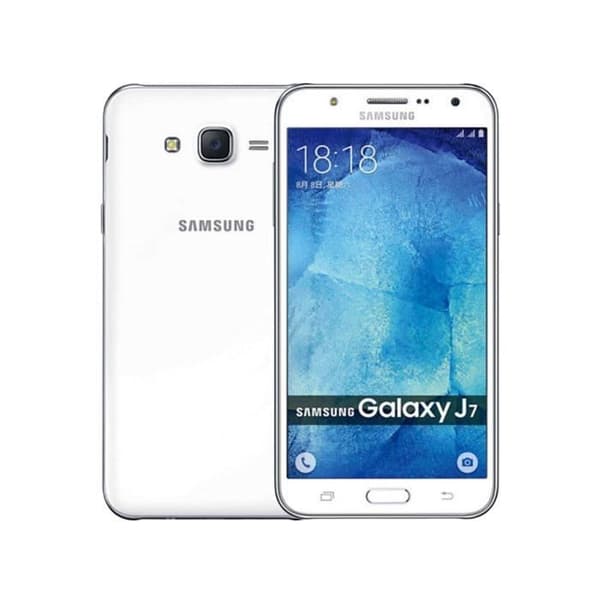Housse Folio - PH26® - Samsung Galaxy J7 J700 - Syntetiskt läder - Svart - Magnetisk