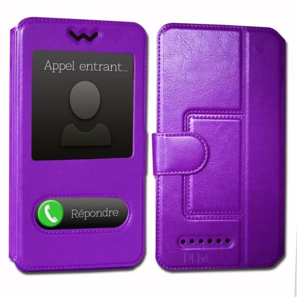 Sony Xperia Z1 Compact Premium Purple Window Folio Cover från PH26®