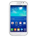 Miniatyrbild 4 av 4: Samsung Galaxy GRAND I9060-9082 Anpassad svart foliofodral med fönster i läderlook och synliga sömmar av PH26®