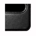 Miniatyrbild 3 av 4: SONY XPERIA X COMPACT Särskild svart foliofodral med fönster i läderliknande material och synliga sömmar av PH26®