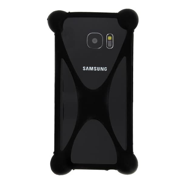 LG V30+ stöttålig bumper i svart silikon av hög kvalitet by PH26®