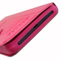Miniatyrbild 4 av 4: Fuchsia rosa fodral för Xiaomi Redmi Note 9T Extra Slim X2 Kvalitet eko läder fönster magnetisk stängning