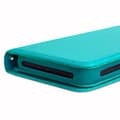 Miniatyrbild 4 av 4: Etui Housse Folio - TURKOS - Oppo A55 - Ekoskinn - Magnetisk Stängning - Kortfack