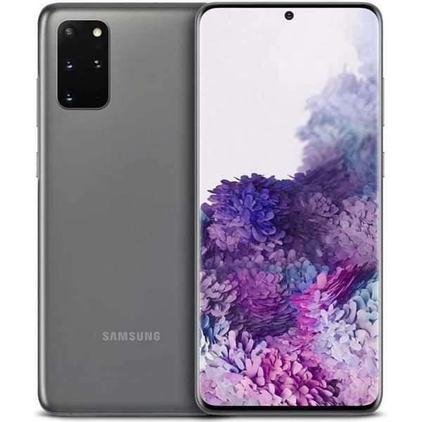 Fodral för Samsung Galaxy S20 Plus - SVART - Ekologisk läder - Extra tunn - Halvstyv - Magnetisk