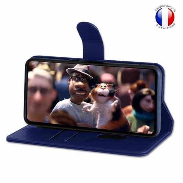 Plånboksfodral - Huawei - P40 Lite E - Läder - Magnetisk - Videostöd