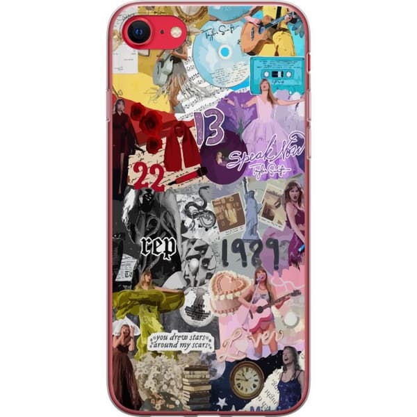 Apple iPhone SE (2022) Gennemsigtig cover Taylor Swift