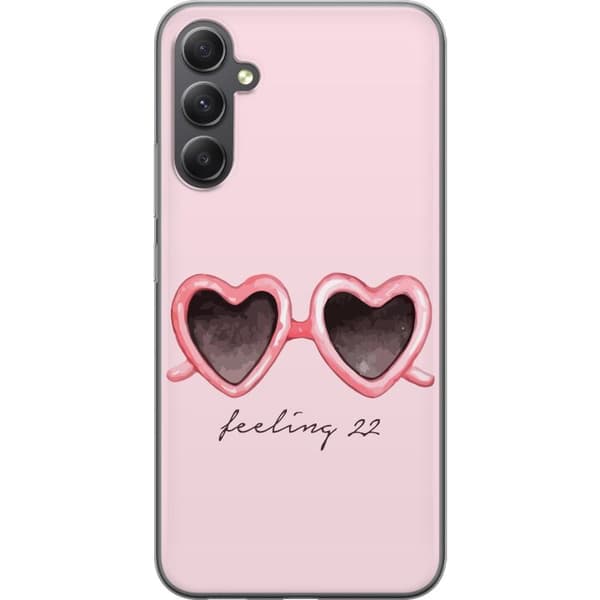 Samsung Galaxy A15 5G Gennemsigtig cover Taylor Swift - Feeling 22