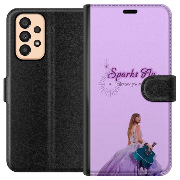 Samsung Galaxy A33 5G Lompakkokotelo Taylor Swift - Sparks Fly