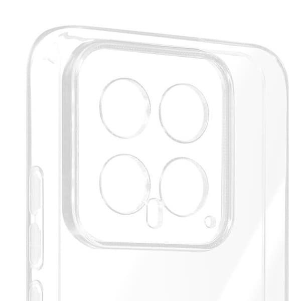 Fodral till Xiaomi 14 Tunt 0,3 mm Anti-gulning Transparent