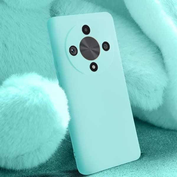 Fodral för Honor Magic 6 Lite 5G - AVIZAR - Halvstyv Mjuk beröring Anti-fingeravtryck Turkos