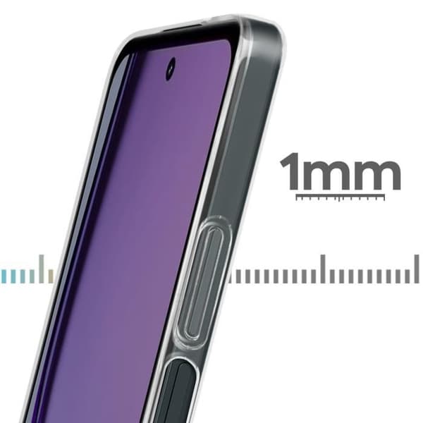 Mjukt silikonfodral för Realme C67 - AVIZAR - Transparent - Osynligt och lätt skydd