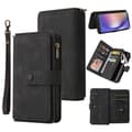 Pikkukuva 1 / 11: SKALO Samsung A55 5G Big Wallet 17-lokeroa Lompakkokotelo - Musta