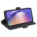 Pikkukuva 3 / 9: SKALO Samsung A55 5G Premium Wallet Lompakkokotelo - Musta