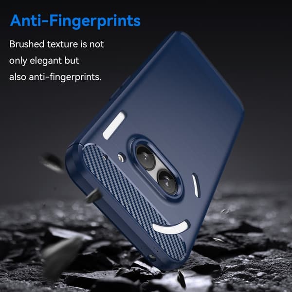 SKALO Nothing Phone (2a) Armor Carbon Stöttåligt TPU-skal