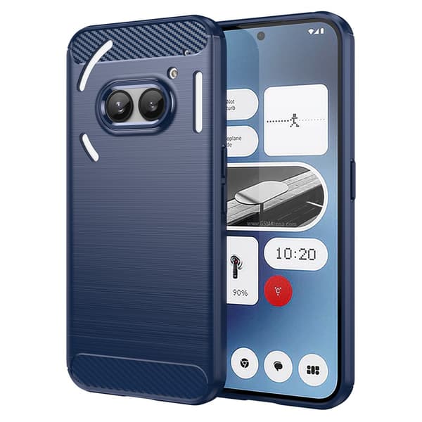SKALO Nothing Phone (2a) Armor Carbon Stöttåligt TPU-skal