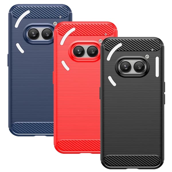 SKALO Nothing Phone (2a) Armor Carbon Stöttåligt TPU-skal