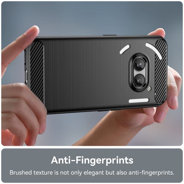 SKALO Nothing Phone (2a) Armor Carbon Stöttåligt TPU-skal