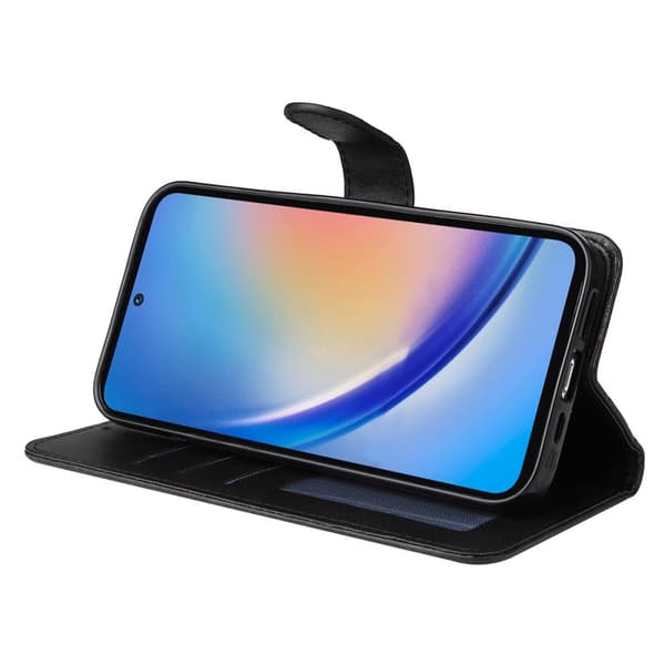 SKALO Samsung A35 5G PU-nahkainen Lompakkokotelo