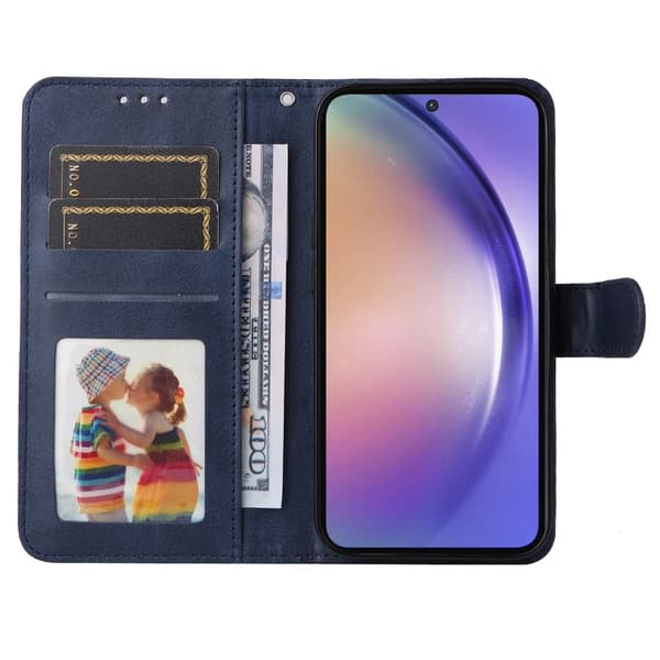 SKALO Samsung A55 5G PU-læder Pungetui