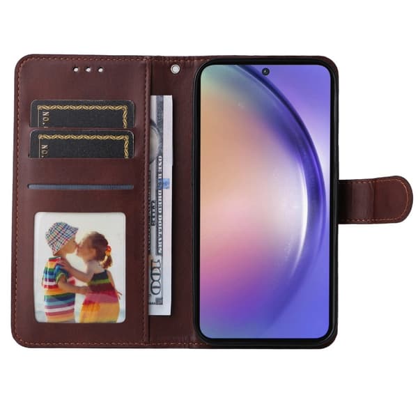 SKALO Samsung A55 5G PU-læder Pungetui