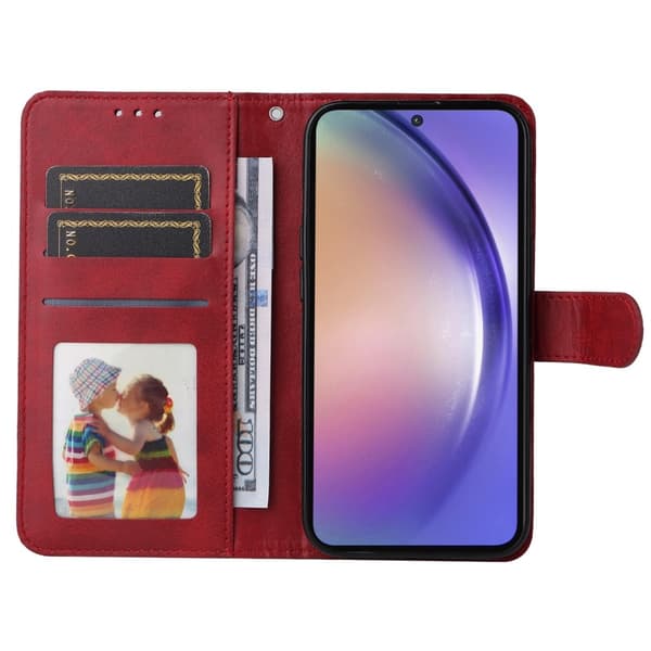 SKALO Samsung A55 5G PU-læder Pungetui