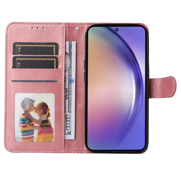 SKALO Samsung A55 5G PU-læder Pungetui
