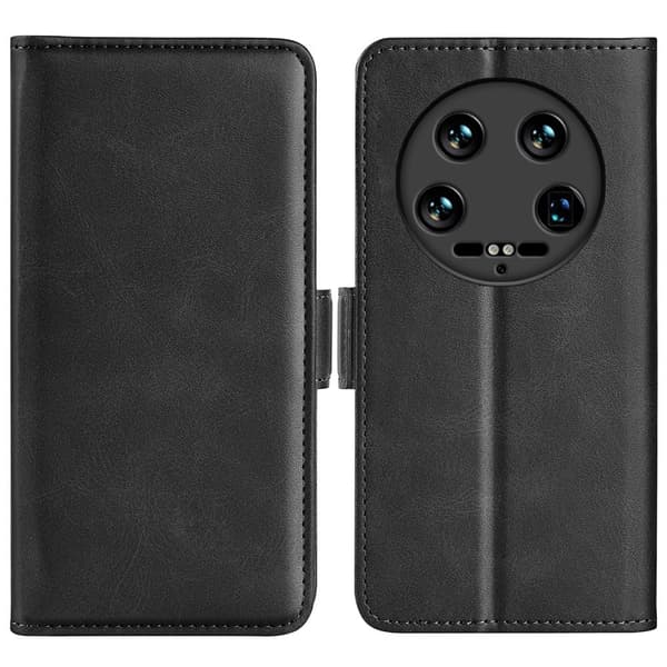 SKALO Xiaomi 14 Ultra 5G Premium Plånboksfodral - Svart