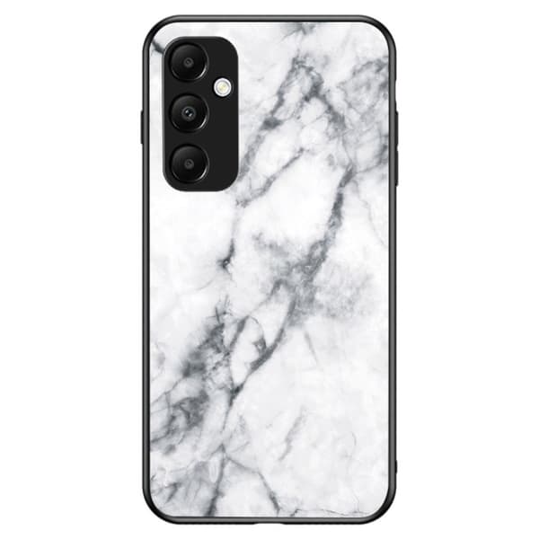 SKALO Samsung A35 5G Marmori karkaistu lasi TPU-suojakuori - #4