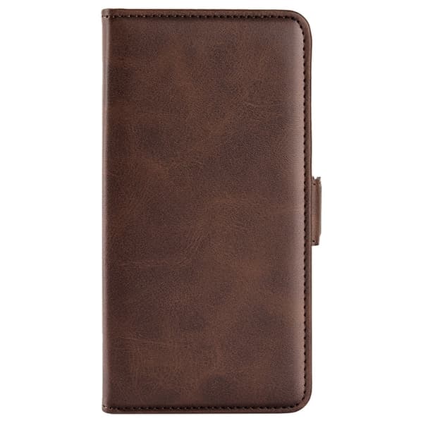 SKALO Samsung A35 5G Premium Wallet Lompakkokotelo - Ruskea