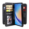 Pikkukuva 4 / 11: SKALO Samsung A35 5G 10-lokeroa Lompakkokotelo - Musta