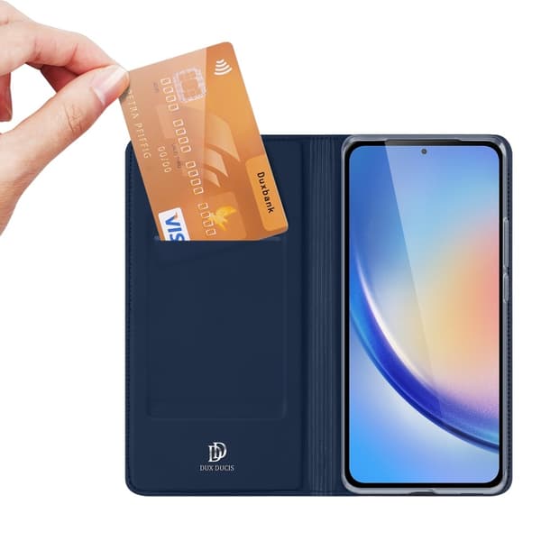 DUX DUCIS Samsung A35 5G Skin Pro Series Flip Cover - Blå
