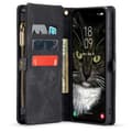Pikkukuva 4 / 11: CaseMe Samsung A35 5G CaseMe Big Wallet 2in1 Magnet Lompakkokotelo - Musta