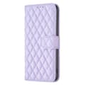 Pikkukuva 4 / 7: SKALO Samsung A35 5G BINFEN COLOR Tikattu Lompakko - Violetti
