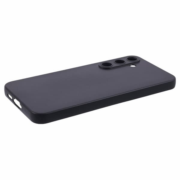 SKALO Samsung A55 5G Matte Black Ultra-tynd TPU Cover