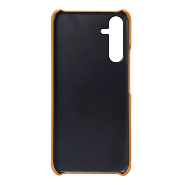 SKALO Samsung A55 5G PU-nahkainen Suojakuori - Vaaleanruskea