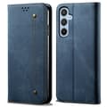 Pikkukuva 1 / 6: SKALO Samsung A55 5G Jeans Lompakkokotelo - Sininen