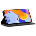 Miniatyrbillede 3 af 6: SKALO Xiaomi 14 Ultra 5G Jeans Flip Cover - Sort