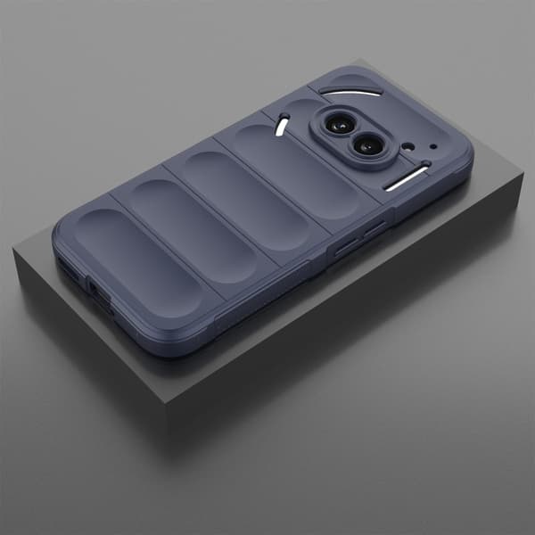 SKALO Nothing Phone (2a) Rugged Bumpers TPU-Cover - Mørkeblå