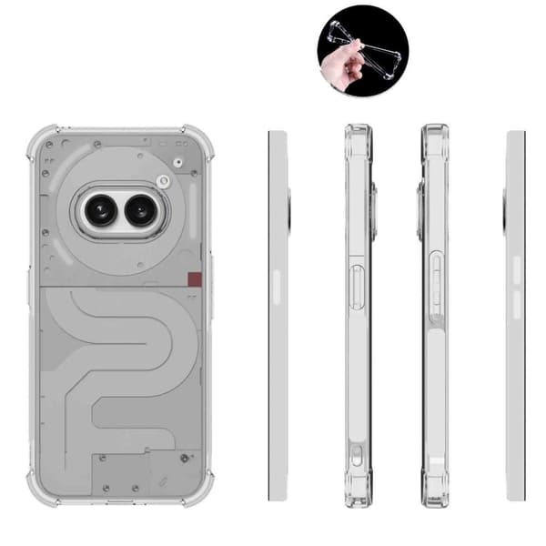 SKALO Nothing Phone (2a) Ekstra stærk TPU-cover