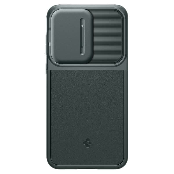 Spigen Samsung Galaxy A55 Cover Optik Armor Abyss Green