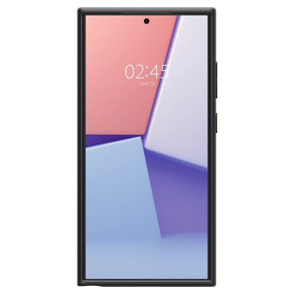 Spigen Samsung Galaxy S24 Ultra Kuori Liquid Slot Matte Black