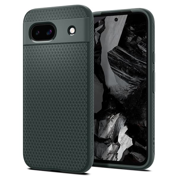 Spigen Google Pixel 8a Kuori Liquid Air Abyss Green