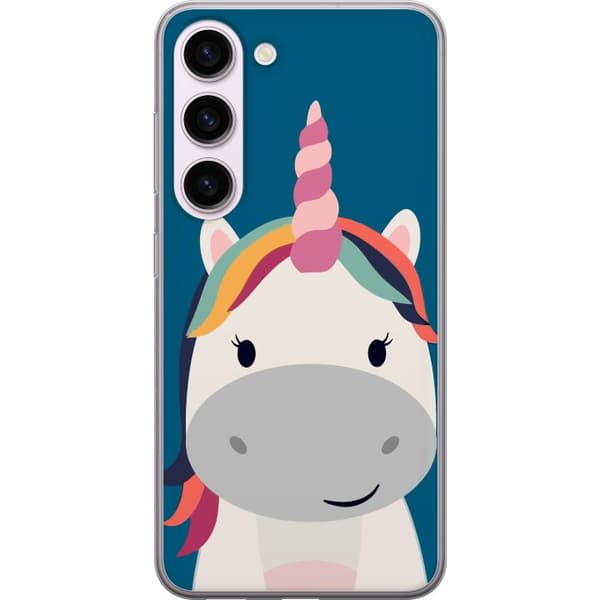 Samsung Galaxy S23 Läpinäkyvä kuori Yksisarvinen