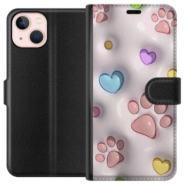 Apple iPhone 13 Tegnebogsetui Fluffy Poter