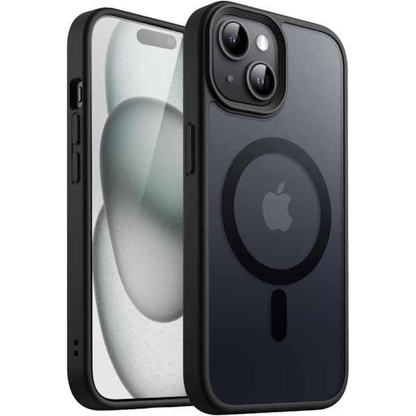 iPhone 15 svart Magsafe-deksel