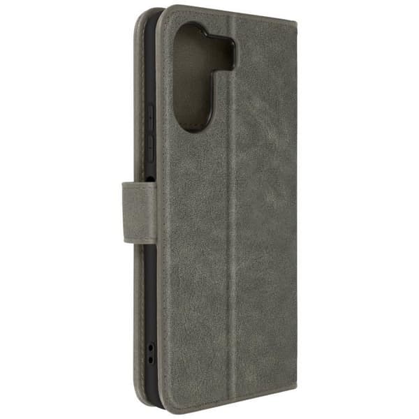 Fodral till Xiaomi Redmi 13C - AVIZAR - Plånbok och videostöd - Grå